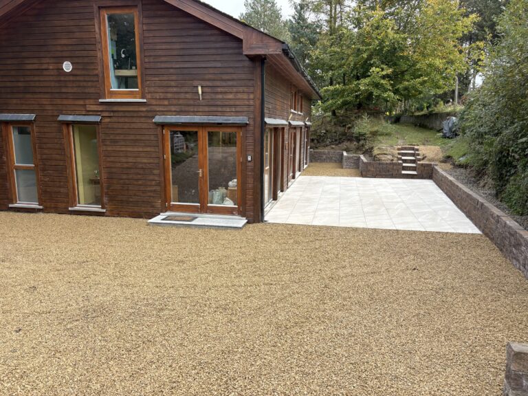 Porcelain Patio and Drainage Works in Castlekelly, Co. Dublin
